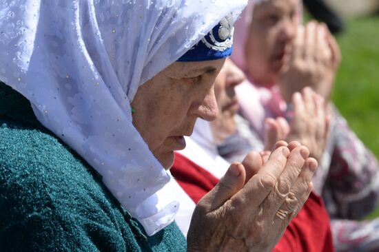 Izge Bolgar Cıyenı traditional Muslim convention in Tatarstan