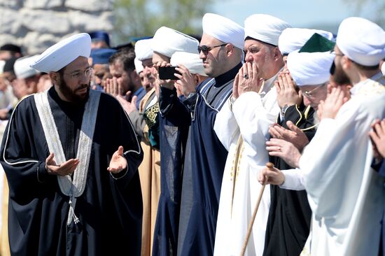 Izge Bolgar Cıyenı traditional Muslim convention in Tatarstan
