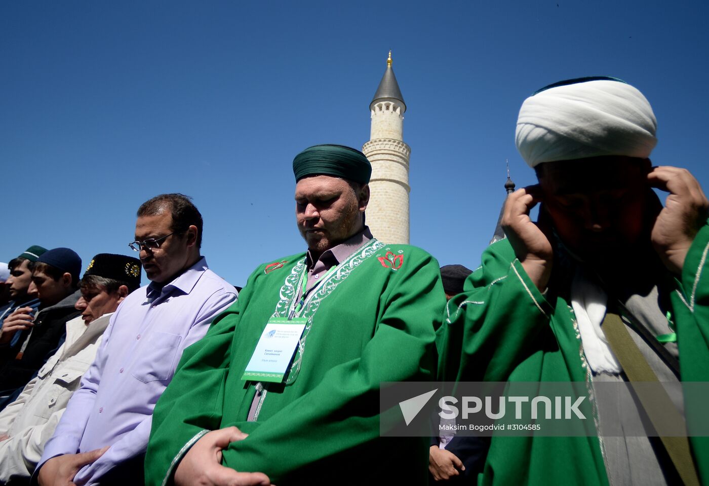 Izge Bolgar Cıyenı traditional Muslim convention in Tatarstan