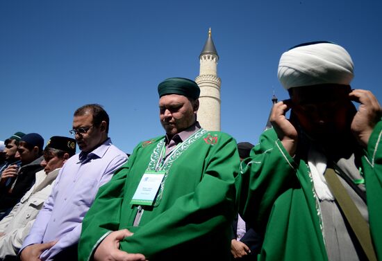 Izge Bolgar Cıyenı traditional Muslim convention in Tatarstan