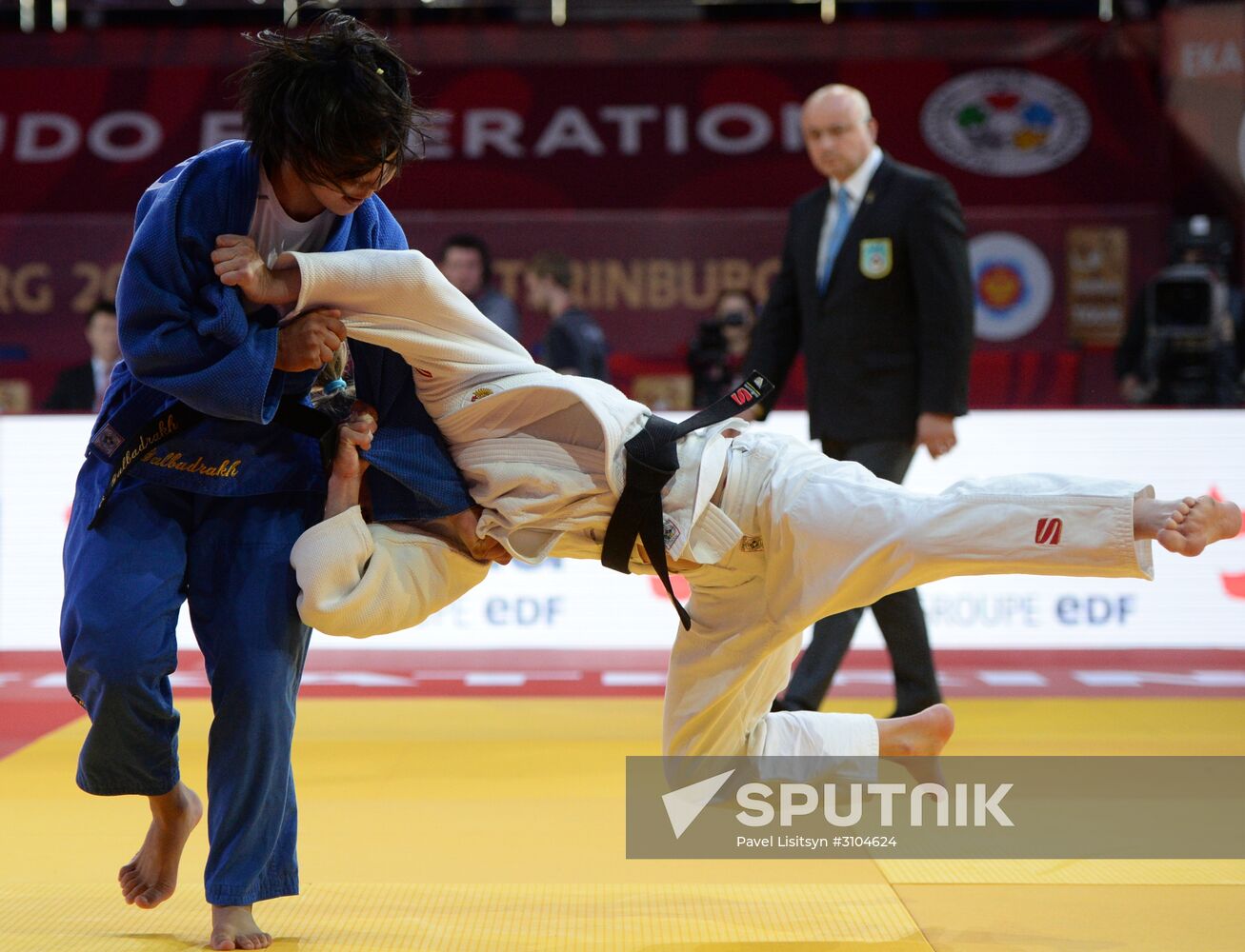 Judo. Grand Slam tournament. Day one