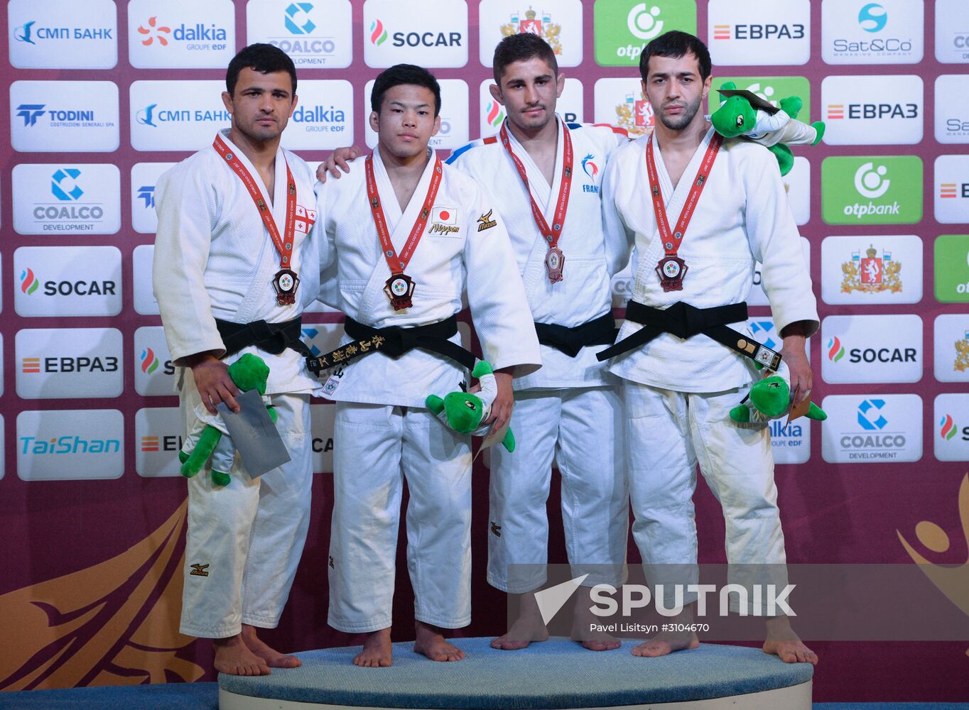 Judo. Grand Slam tournament. Day one