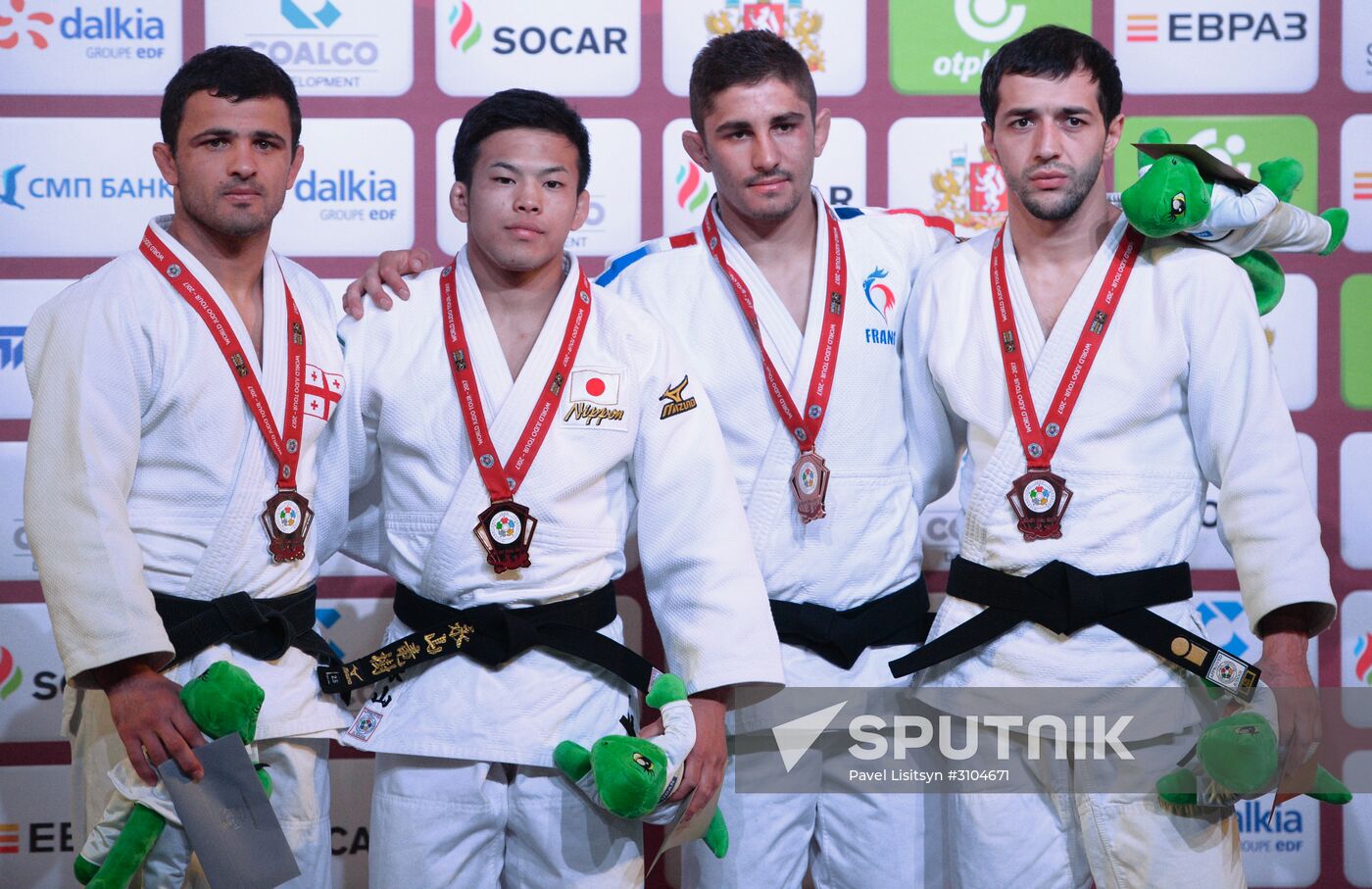 Judo. Grand Slam tournament. Day one