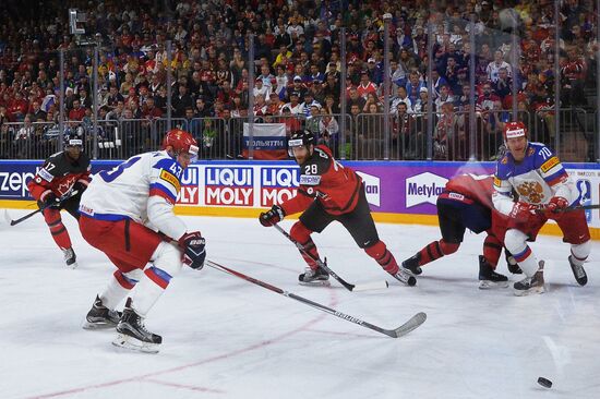 Ice Hockey World Championship. Canada vs. Russia