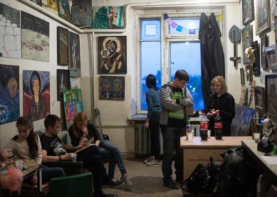 Museum Night event in Russia