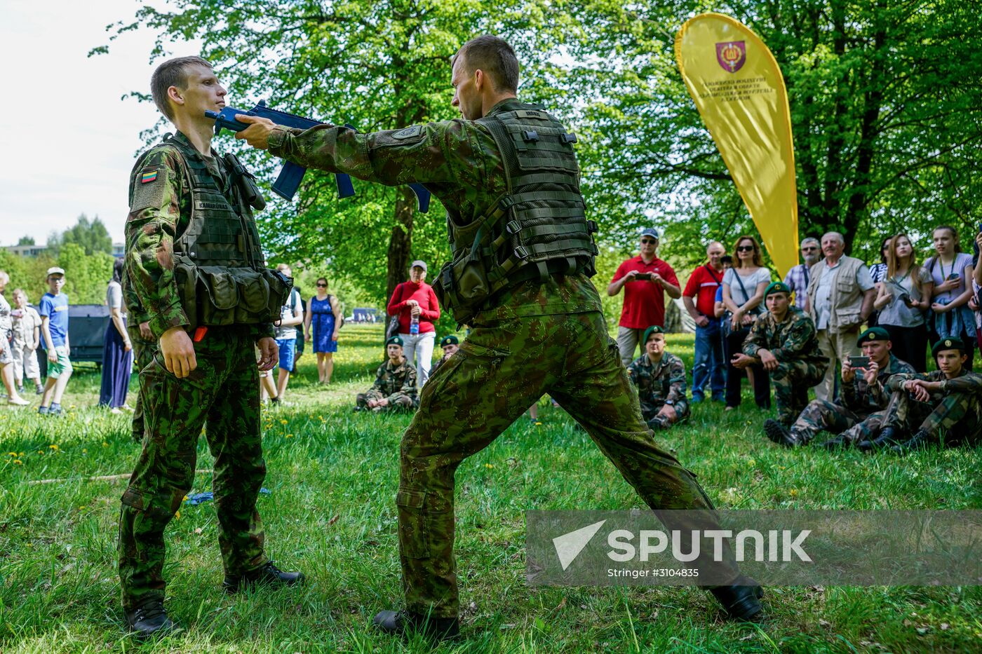 Military exercise in Lithuania