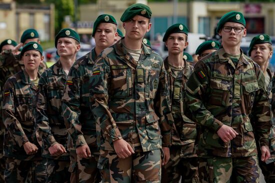 Military exercise in Lithuania