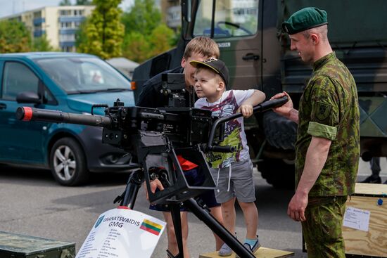 Military exercise in Lithuania