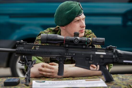 Military exercise in Lithuania