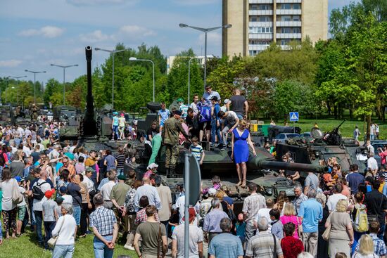 Military exercise in Lithuania