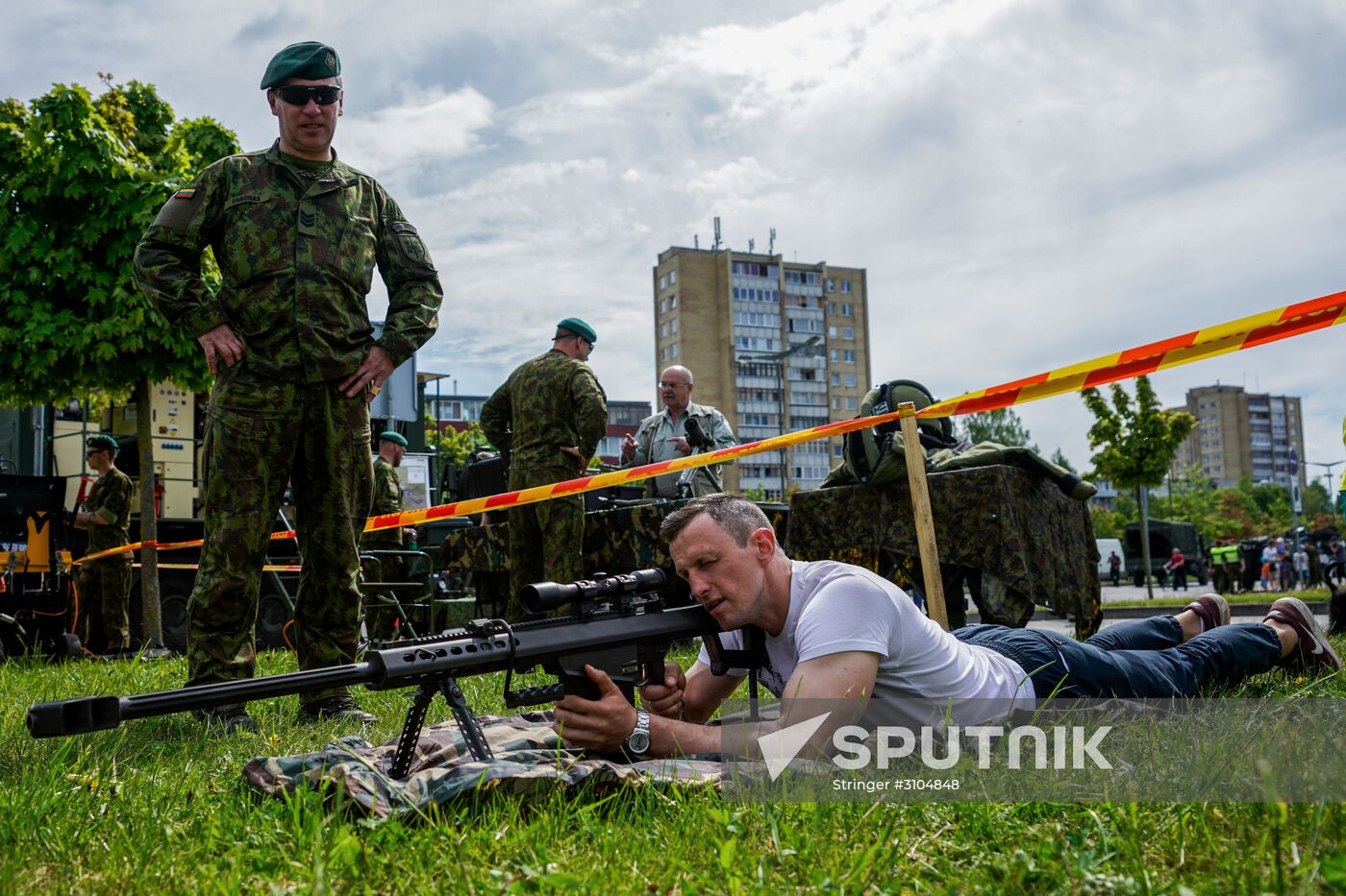 Military exercise in Lithuania