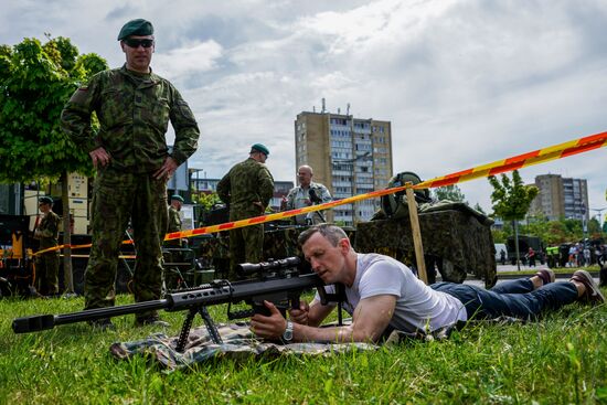 Military exercise in Lithuania