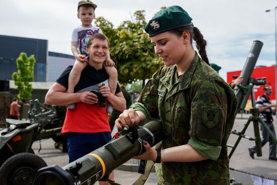 Military exercise in Lithuania