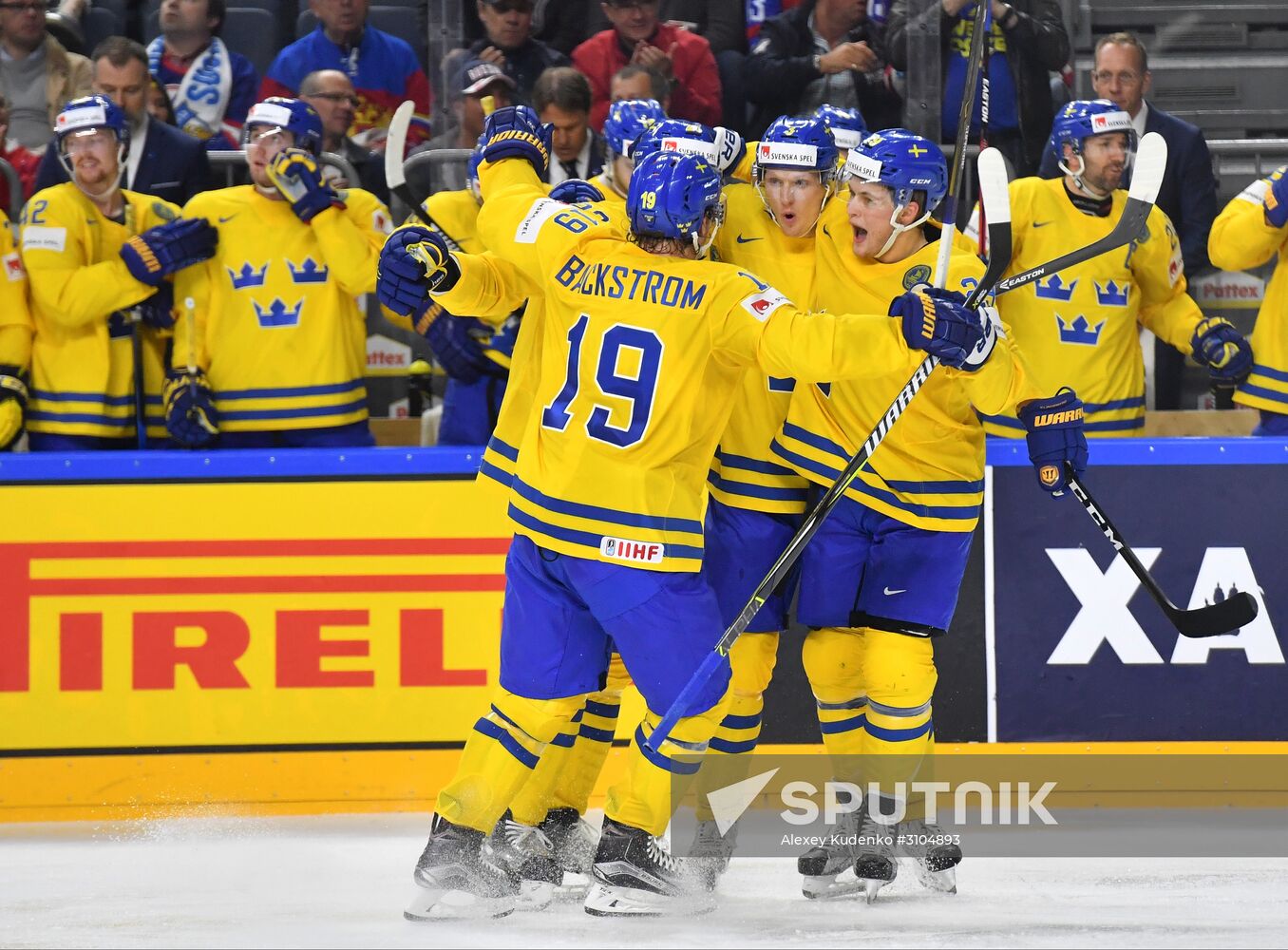 2017 IIHF World Championship. Sweden vs. Finland