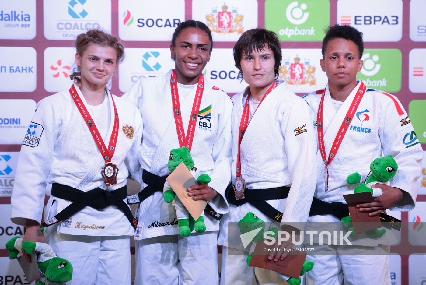 Judo. Grand Slam tournament. Day one