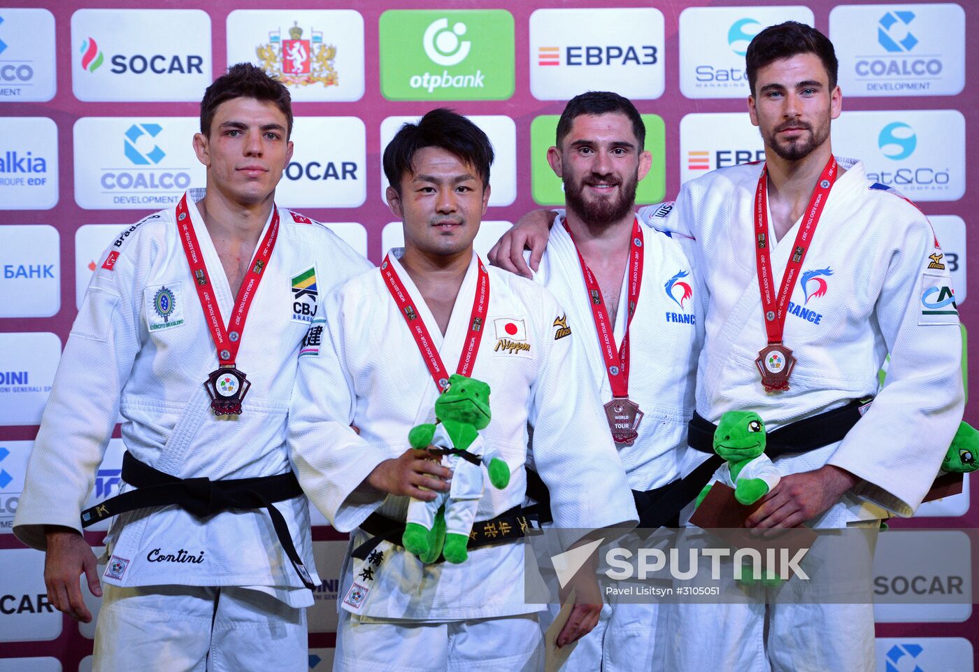 Judo. Grand Slam tournament. Day one