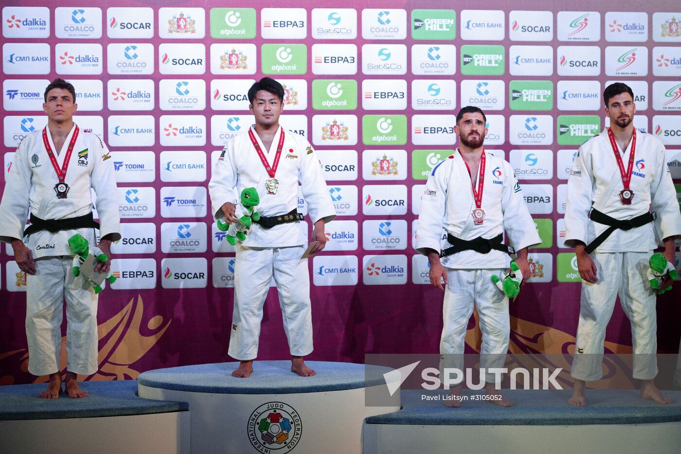 Judo. Grand Slam tournament. Day one