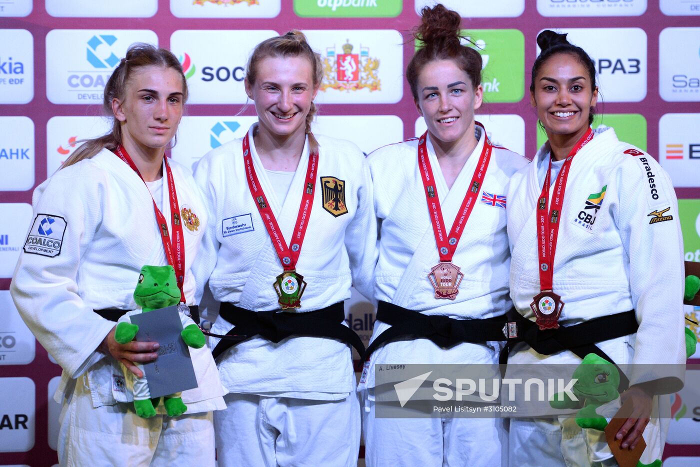 Judo. Grand Slam tournament. Day one