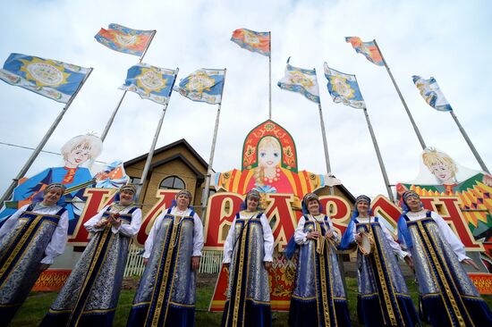 Karavon Russian folk festival in Tatarstan