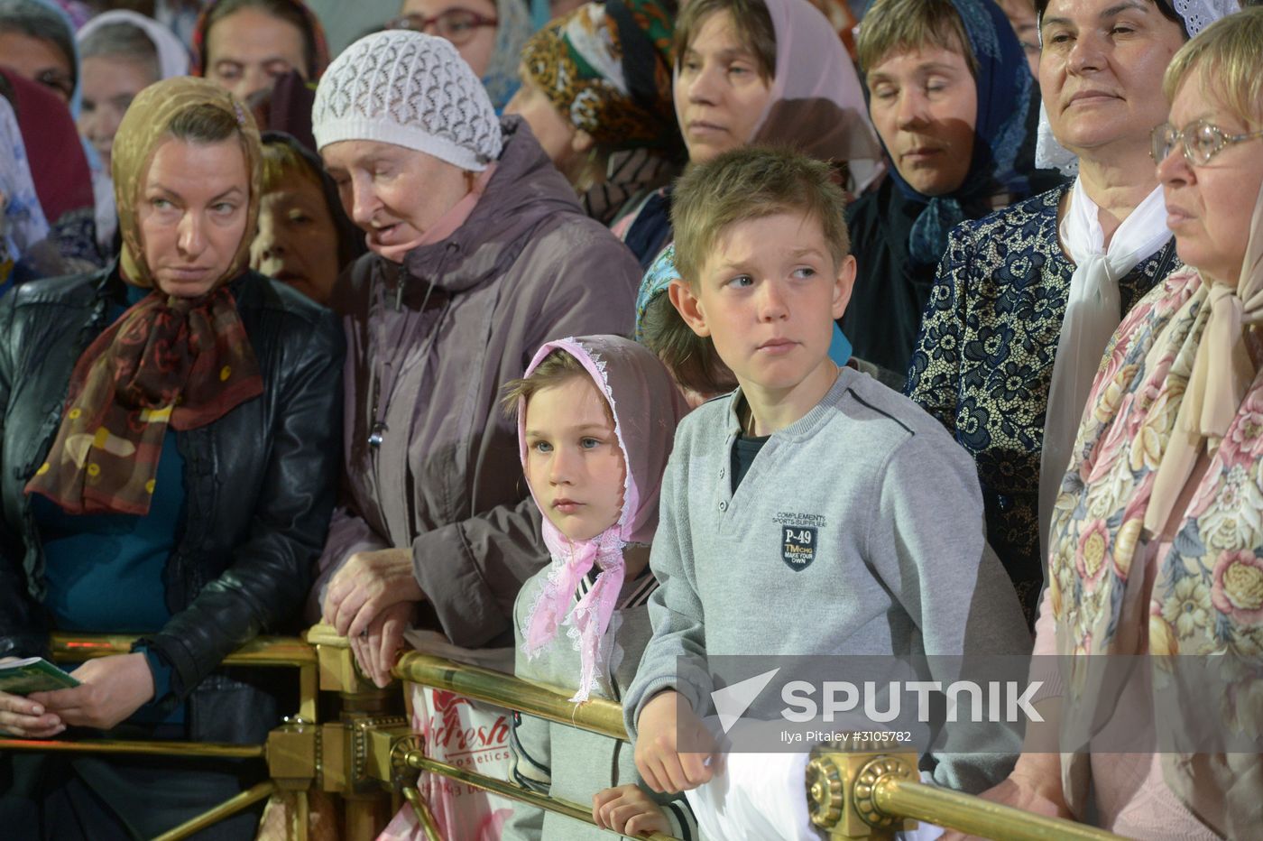 Saint Nicholas relics welcoming ceremony at Christ the Savior Cathedral