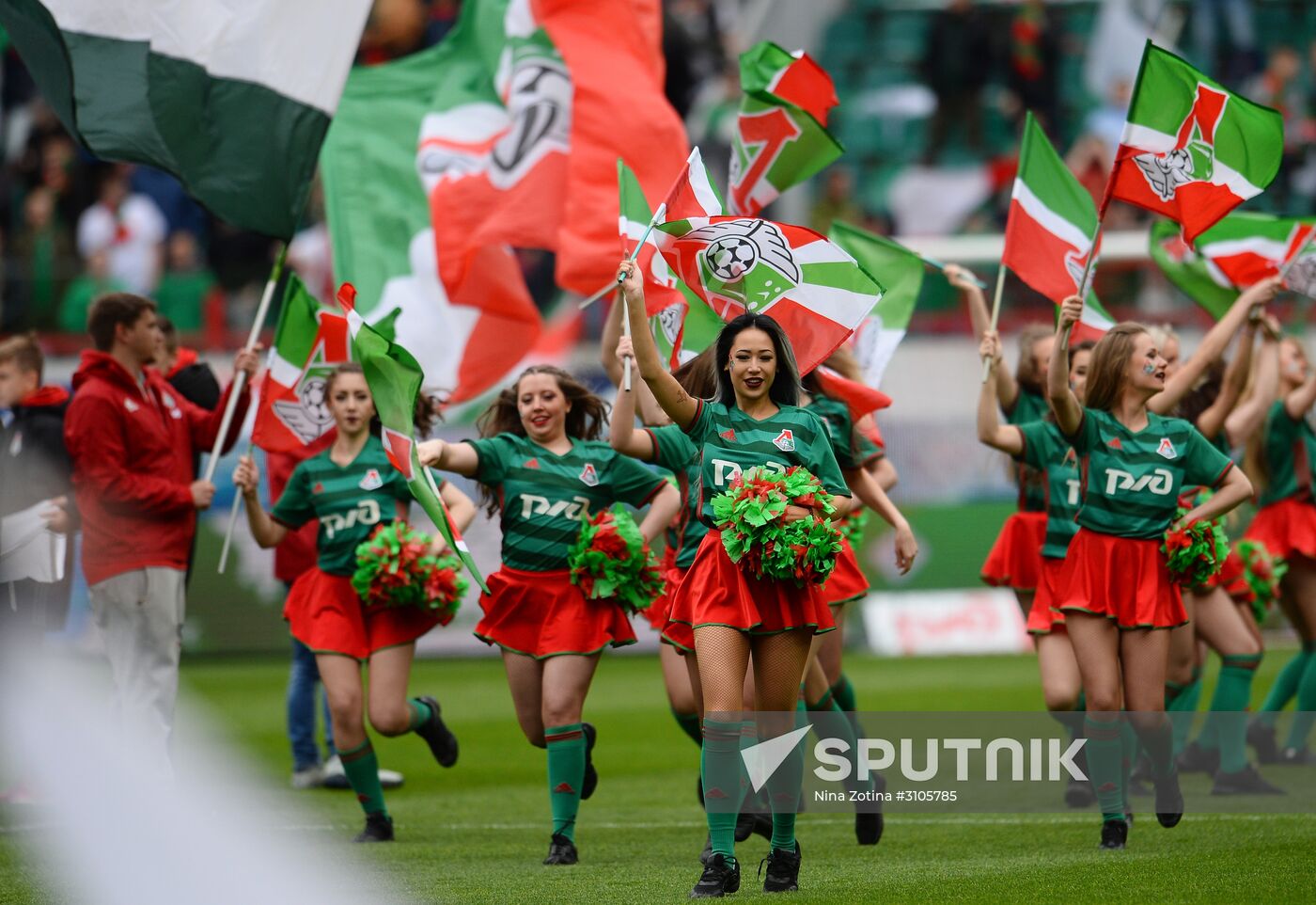 Russian Football Premier League. Lokomotiv vs. Zenit