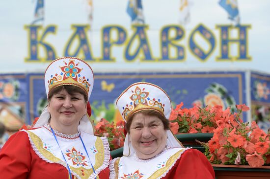Karavon Russian folk festival in Tatarstan