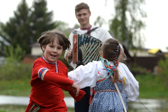 Karavon Russian folk festival in Tatarstan