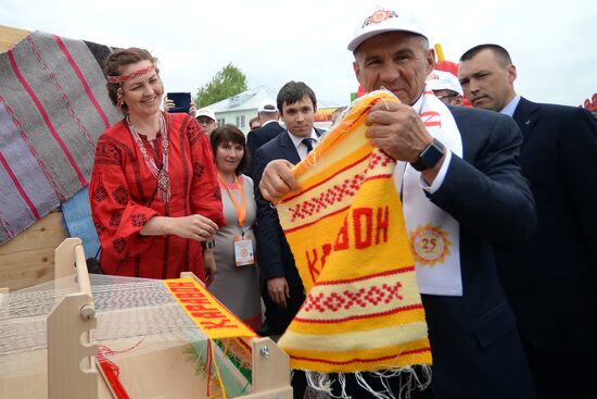 Karavon Russian folk festival in Tatarstan