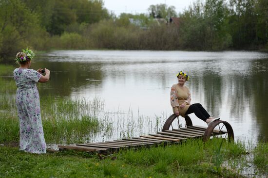 Karavon Russian folk festival in Tatarstan