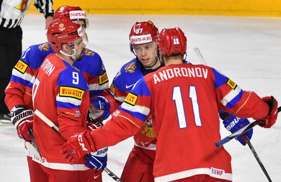 2017 IIHF World Championship. Bronze medal match