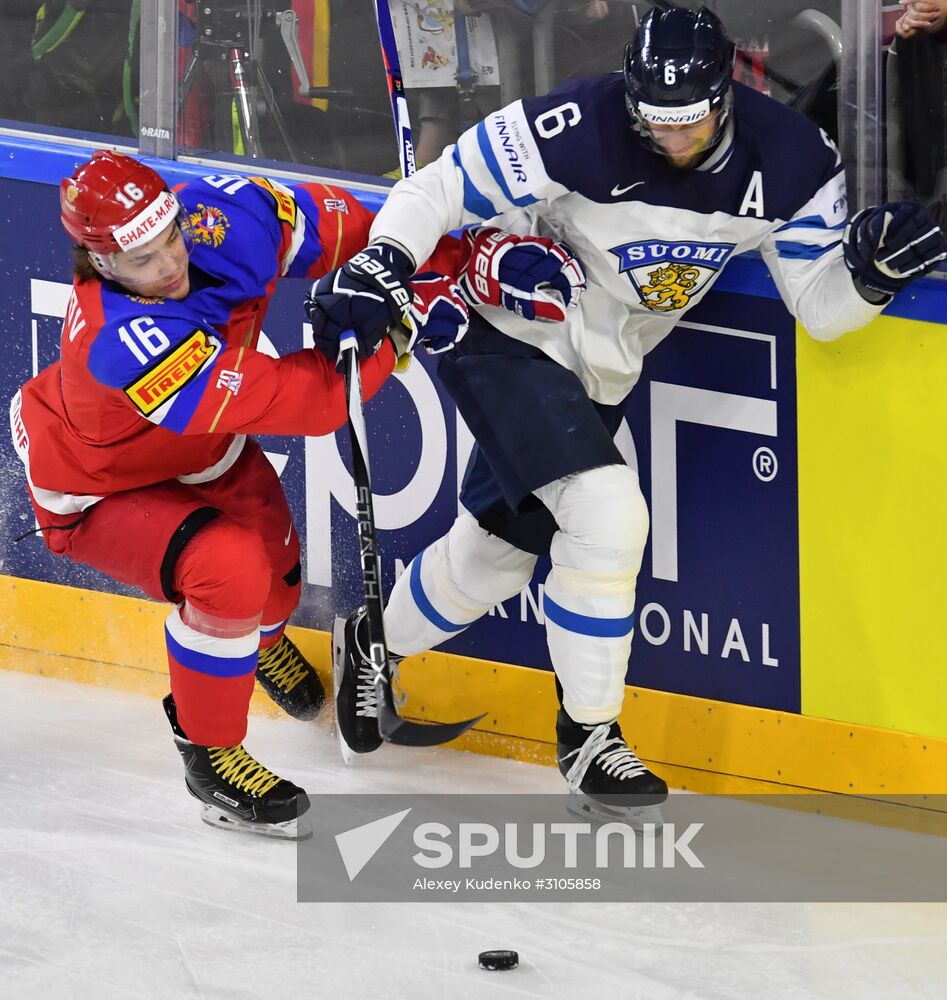 2017 IIHF World Championship. Bronze medal match