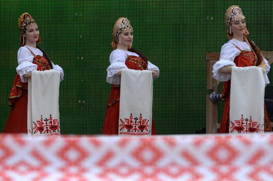 Karavon Russian folk festival in Tatarstan