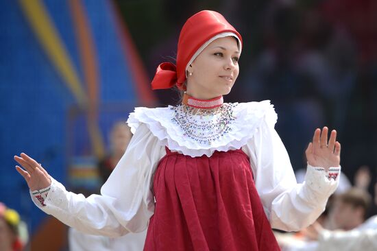Karavon Russian folk festival in Tatarstan