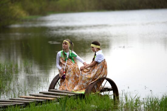 Karavon Russian folk festival in Tatarstan
