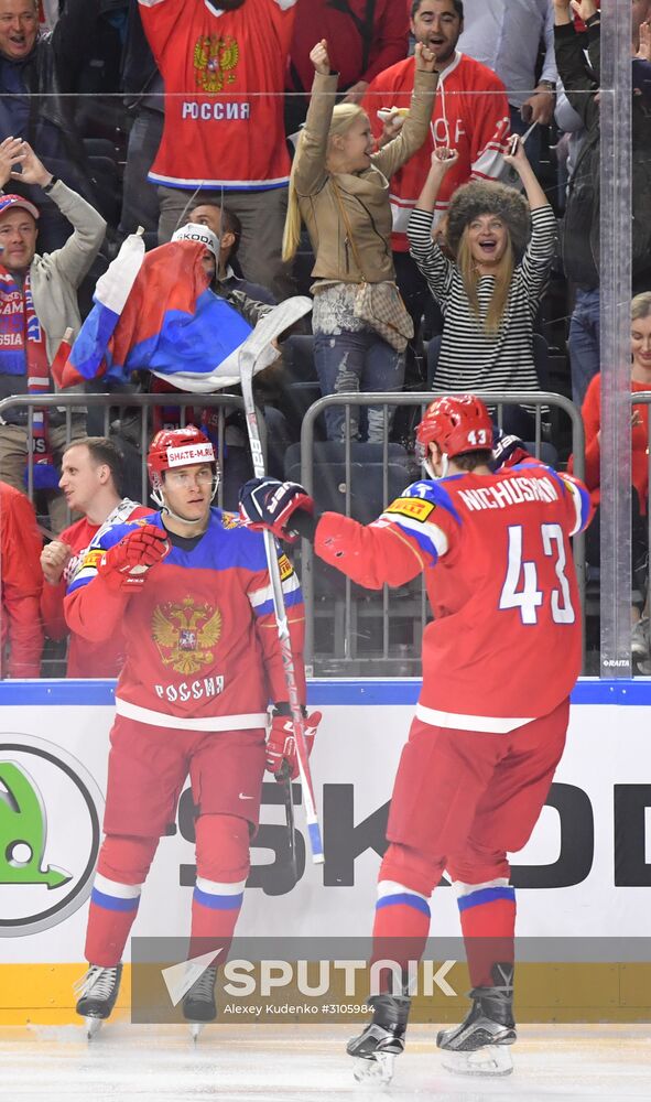 2017 IIHF World Championship. Bronze medal match