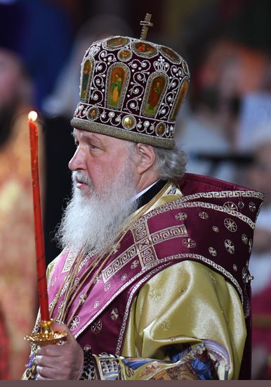 Saint Nicholas relics welcoming ceremony at Christ the Savior Cathedral