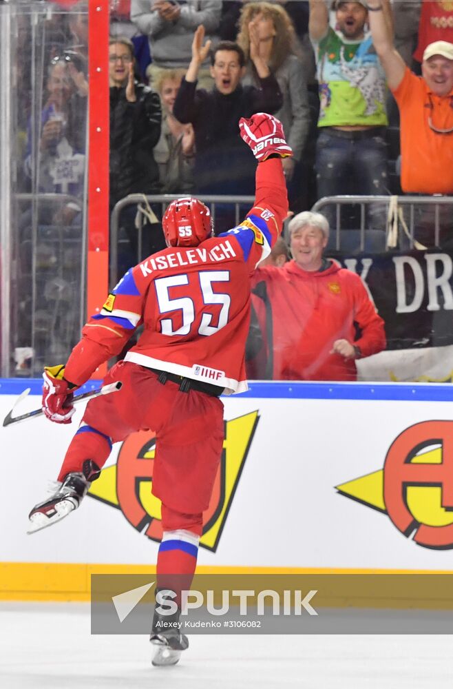 2017 IIHF World Championship. Bronze medal match
