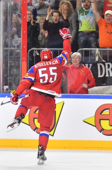 2017 IIHF World Championship. Bronze medal match