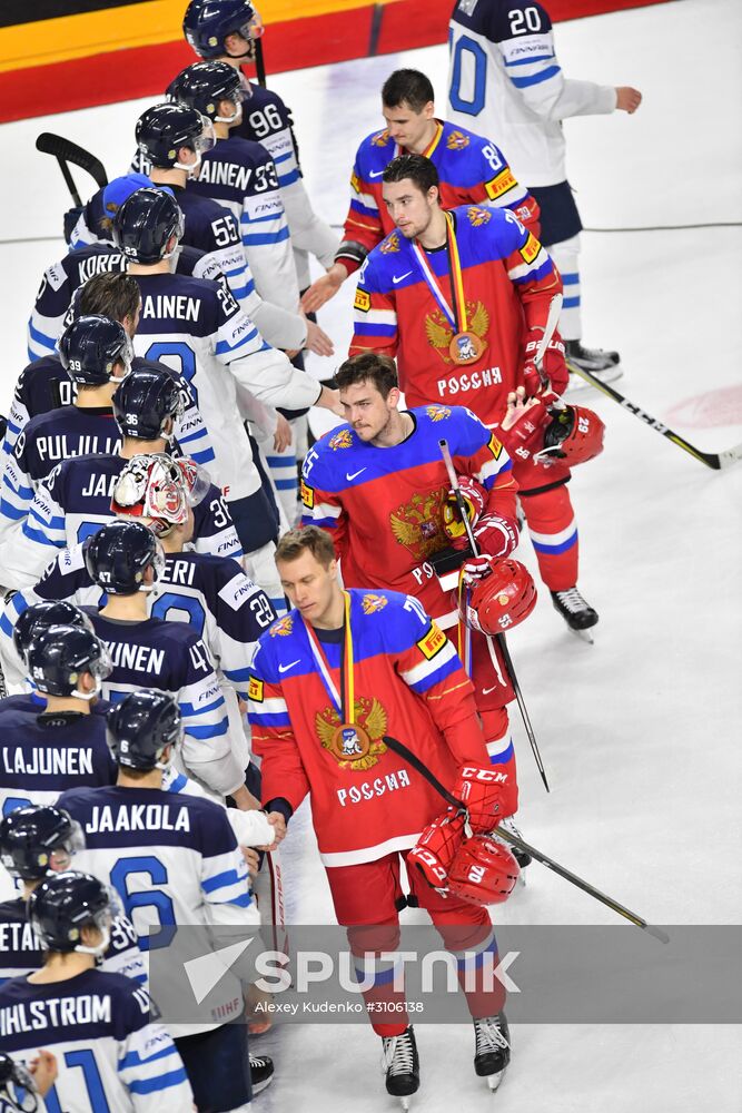 2017 IIHF World Championship. Bronze medal match