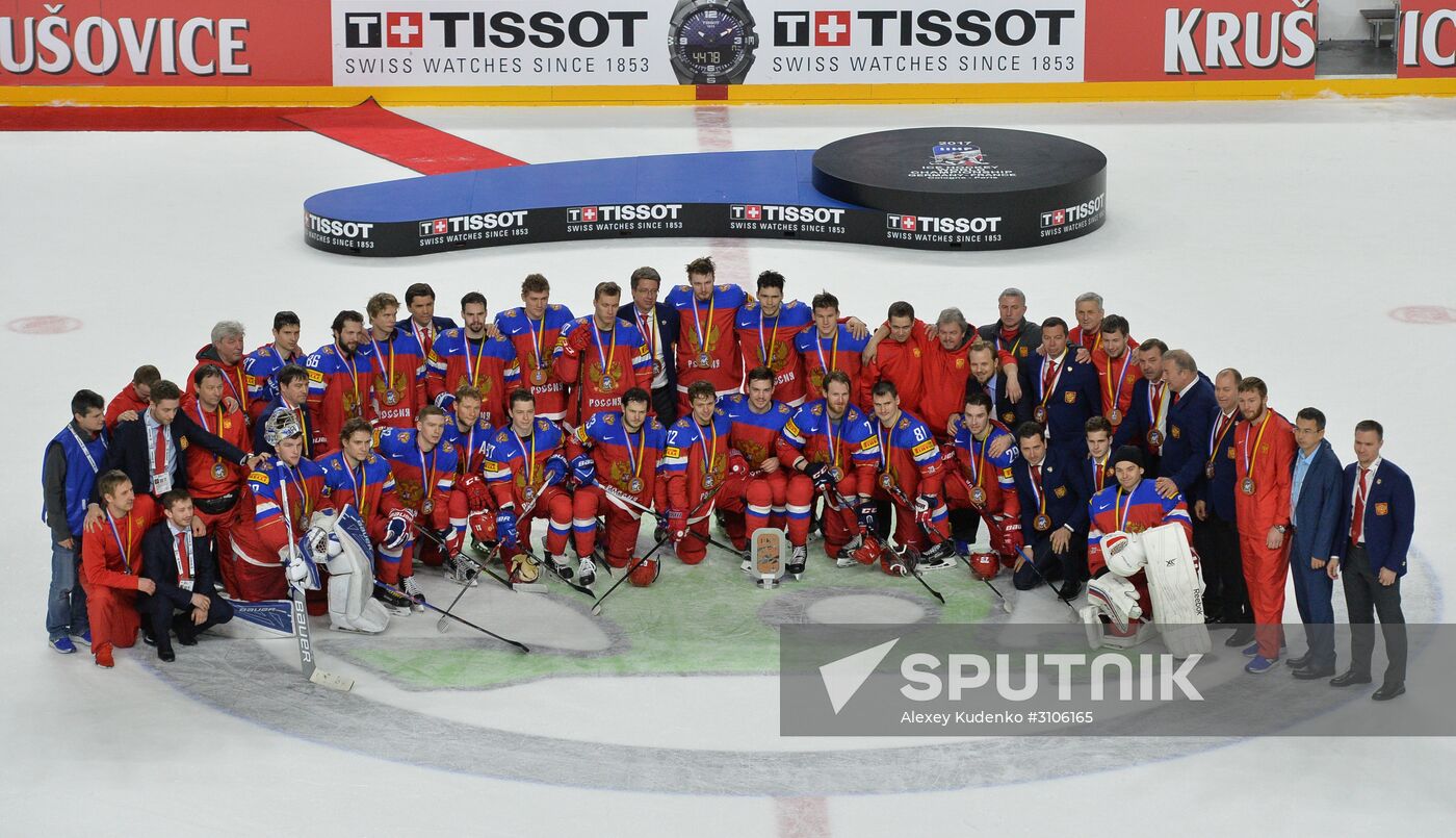 2017 IIHF World Championship. Bronze medal match