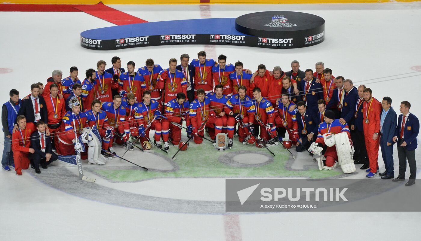 2017 IIHF World Championship. Bronze medal match