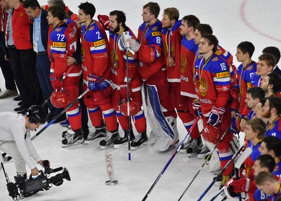 2017 IIHF World Championship. Bronze medal match