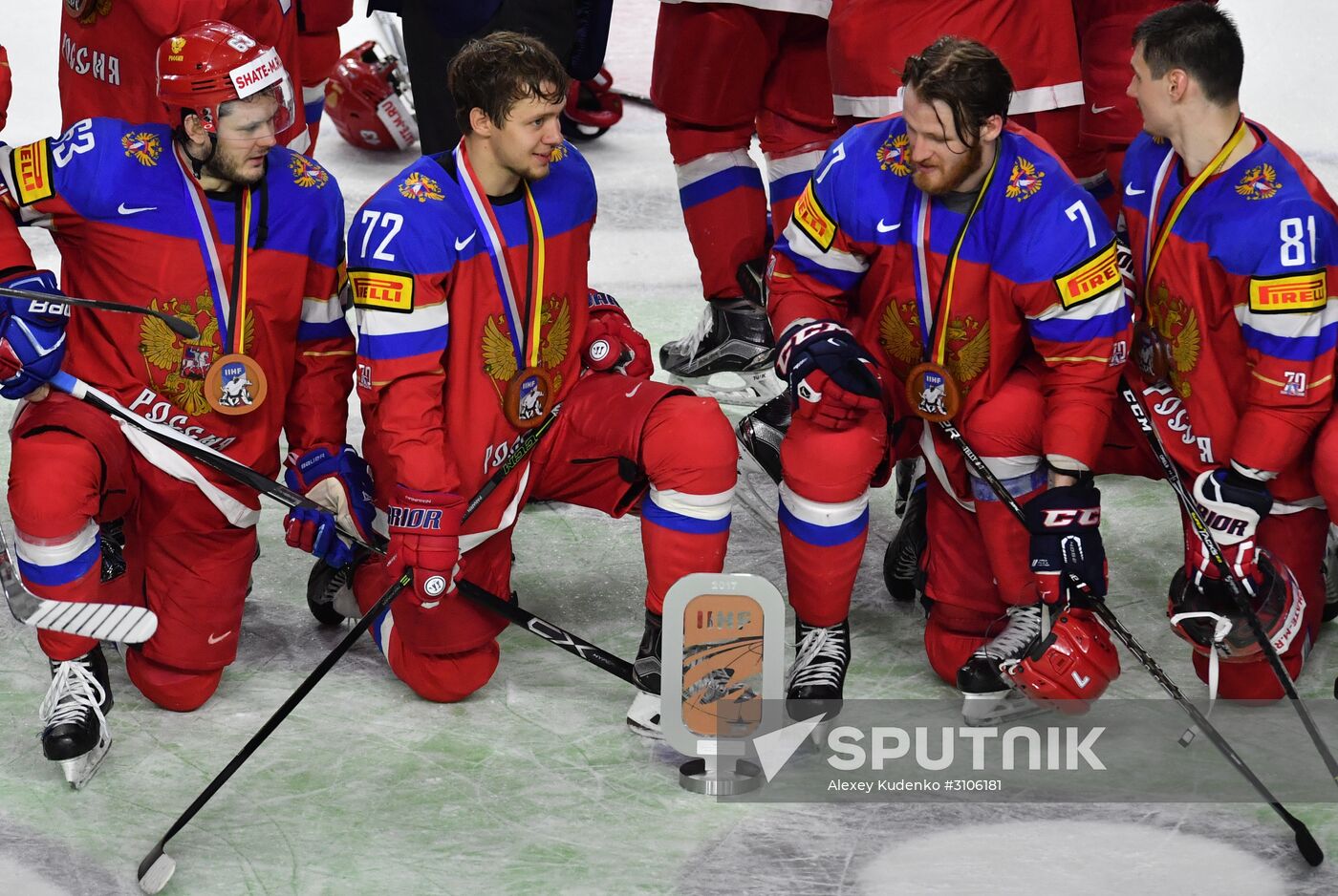 2017 IIHF World Championship. Bronze medal match