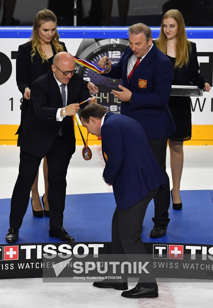2017 IIHF World Championship. Bronze medal match