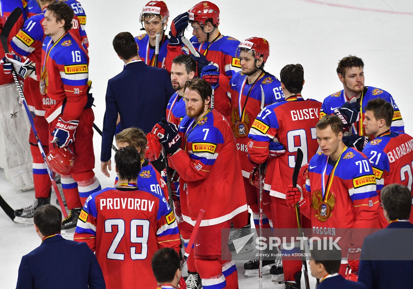2017 IIHF World Championship. Bronze medal match