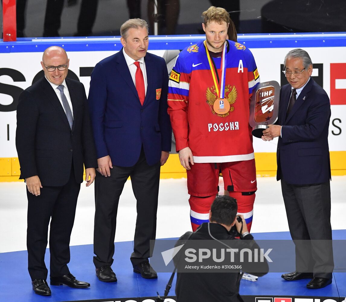 2017 IIHF World Championship. Bronze match