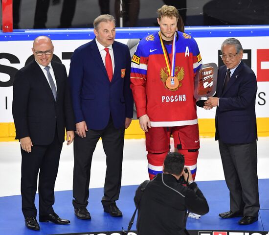 2017 IIHF World Championship. Bronze match