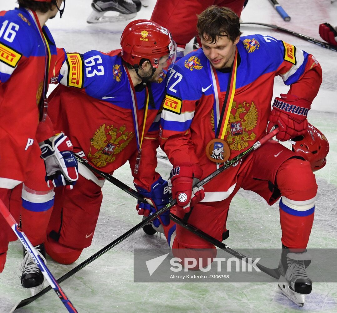 2017 IIHF World Championship. Bronze medal match