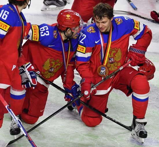 2017 IIHF World Championship. Bronze medal match