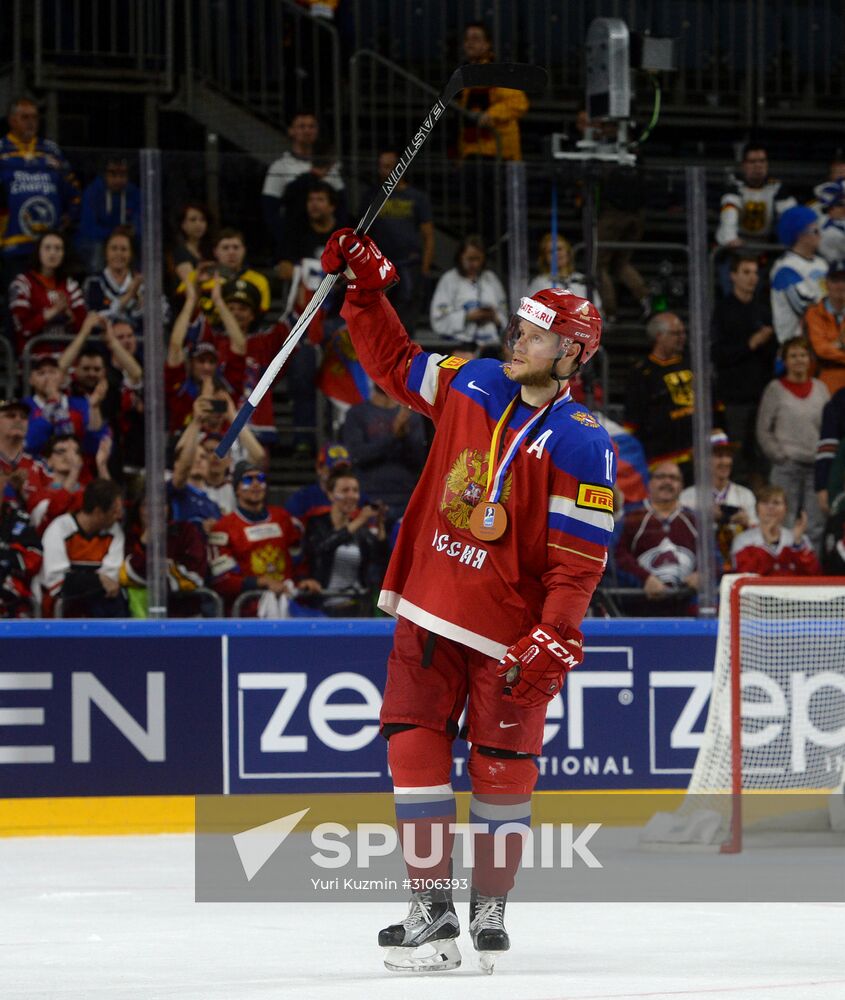 2017 IIHF World Championship. Bronze medal match